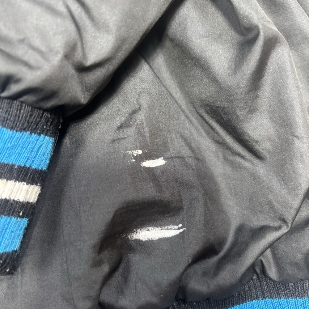 Carolina Panthers NFL Men's XXL G-III Hooded Reversible Jacket Black & Dark Gray - Picture 9 of 16